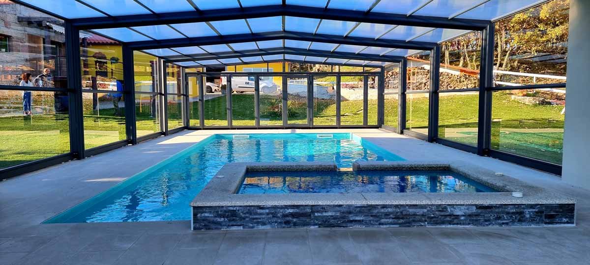 Cobertura de Piscina- sua área linda e sofisticada